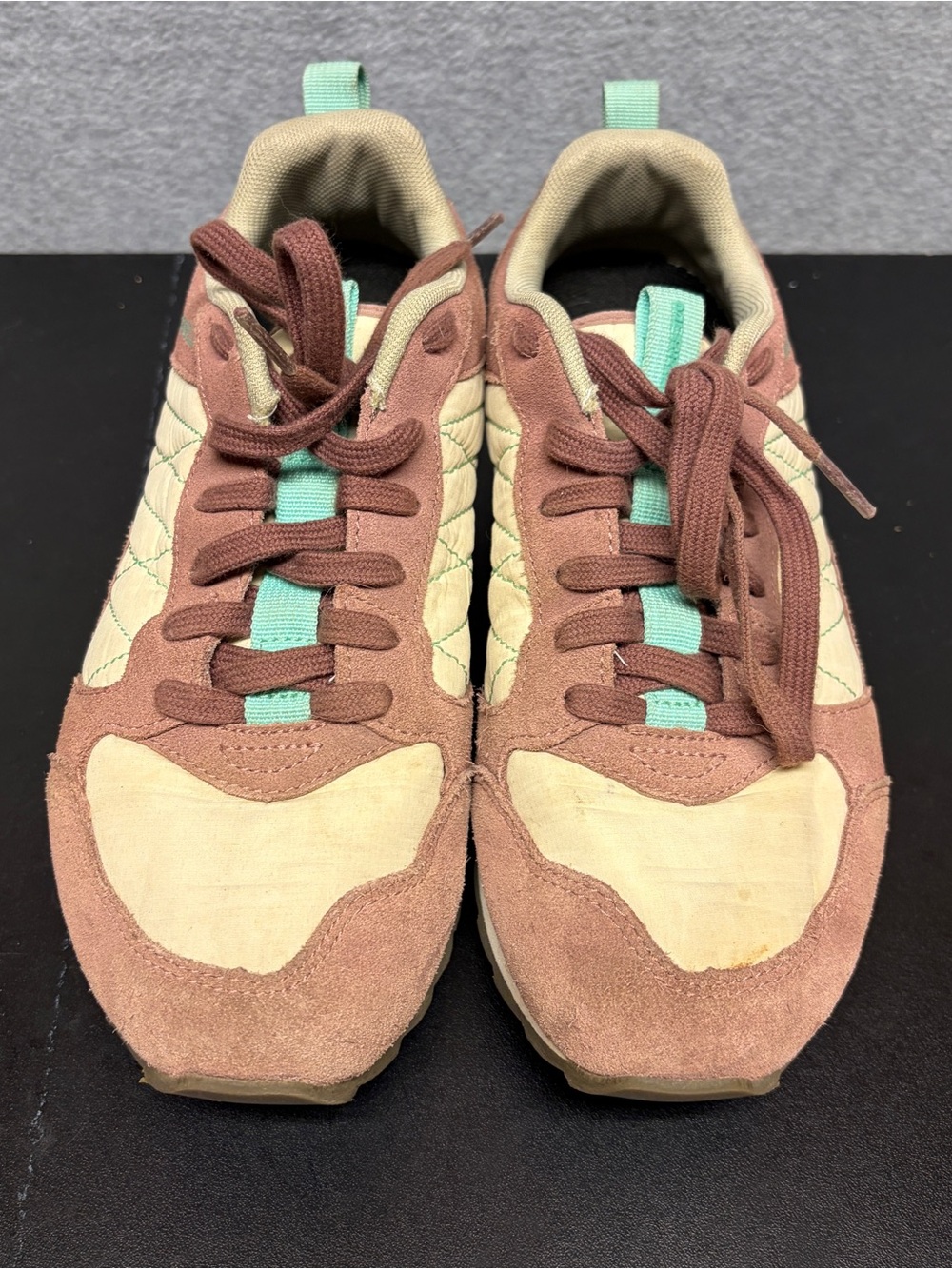 Merrell Women’s Alpine Sneaker Burlwood Outdoor Hiking Shoe Multi Suede size 7